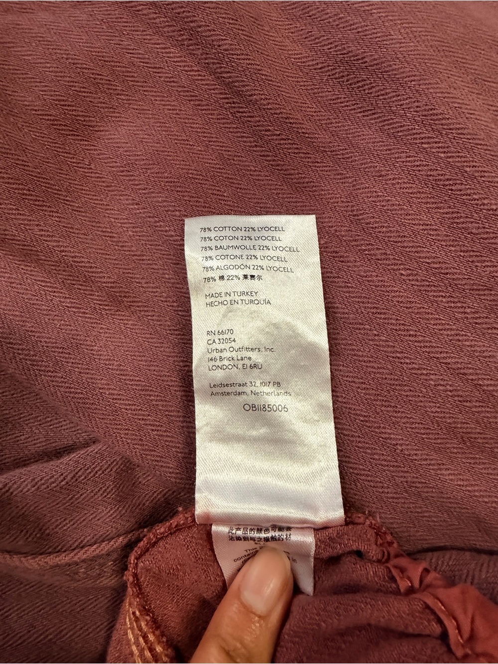 We The Free Sz XS Dusty Rose Overalls with Metal Buckles Cotton Blend - Picture 13 of 14